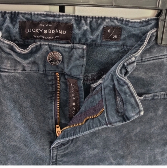 Lucky Brand Brooke Leggings Velvet size 6/ 28 - Picture 5 of 8